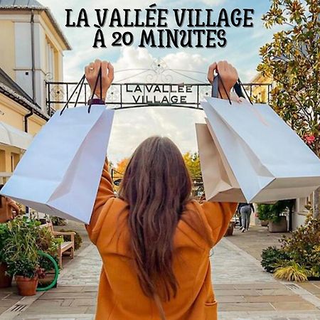 Calme Absolu, Terrasse Et Parking Entre Paris Et Disney Vaires-sur-Marne المظهر الخارجي الصورة