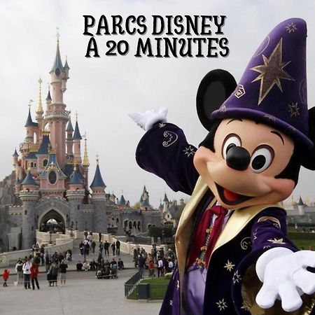 Calme Absolu, Terrasse Et Parking Entre Paris Et Disney Vaires-sur-Marne المظهر الخارجي الصورة